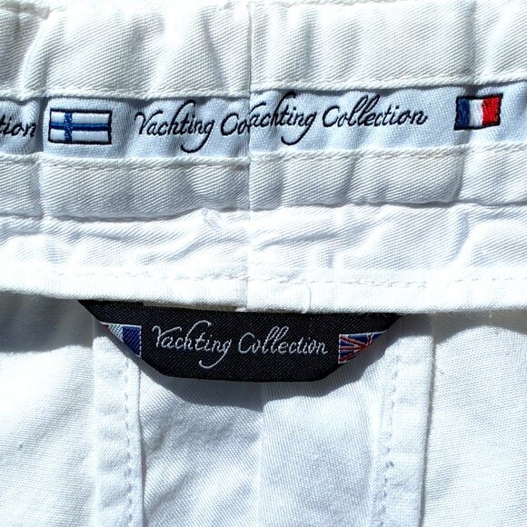 Men’s Paul & Shark Yachting Bermuda Shorts, Cotton White Italy Size 48R - Picture 11 of 12